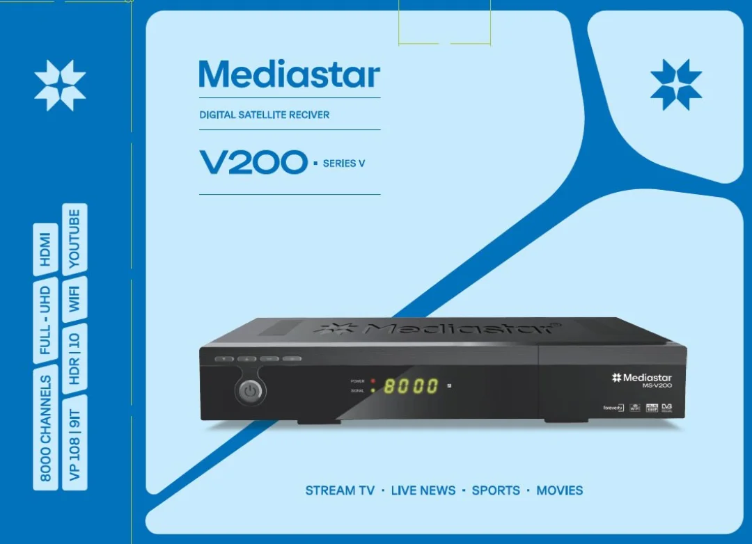 گیرنده مدیا استار مدل V200