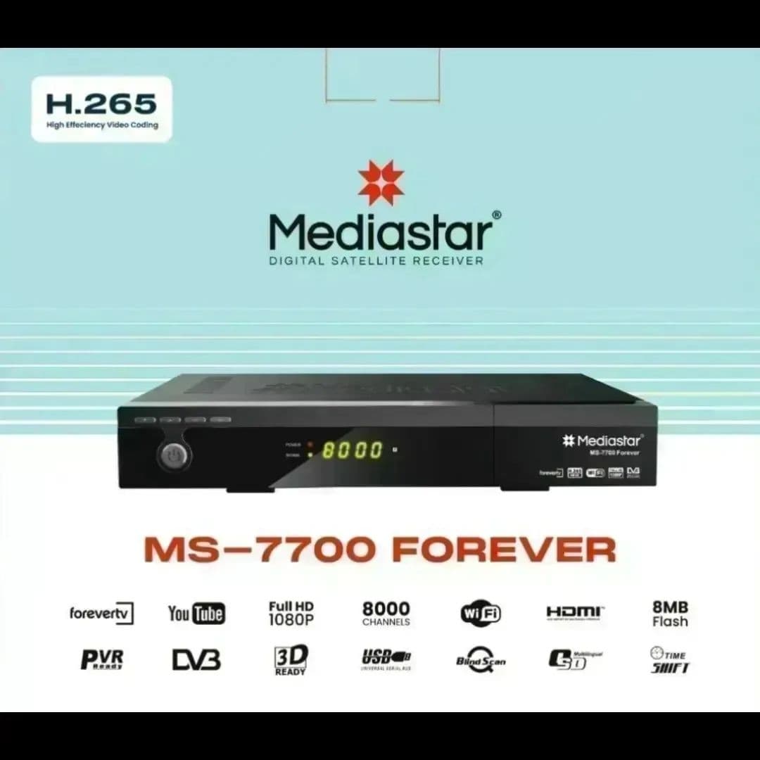 گیرنده مدیا استار مدل 7700Forever