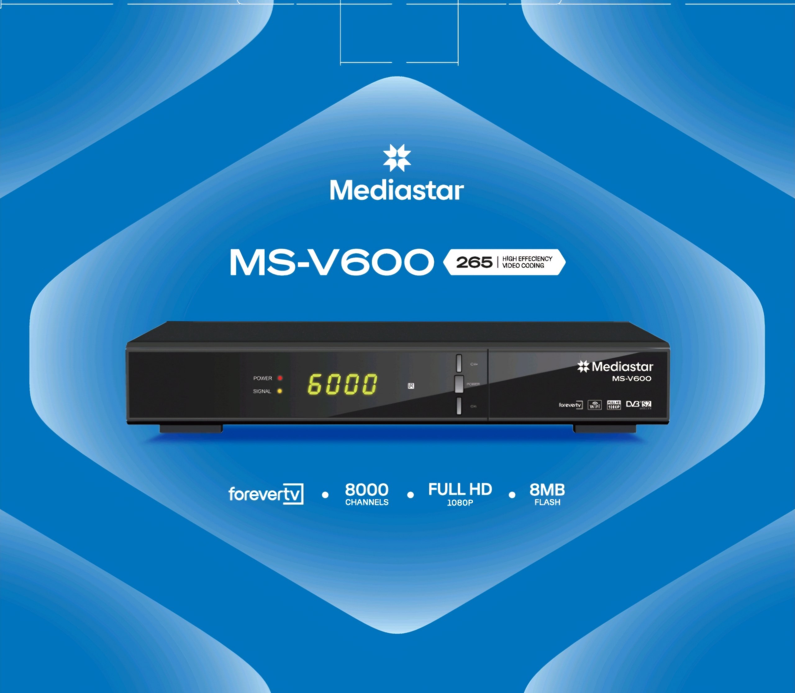 گیرنده مدیا استار مدل V600